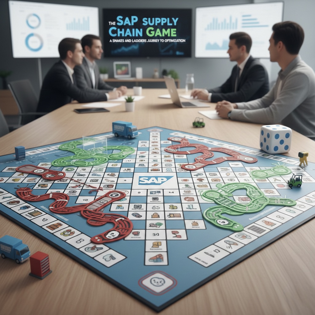 The SAP Supply Chain Game: A Snakes and Ladders Journey to Optimization